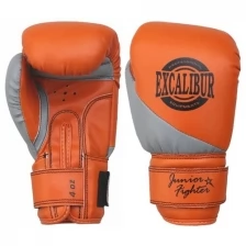 Перчатки боксерские детские Excalibur 8029/3 Orange PU 6 унций