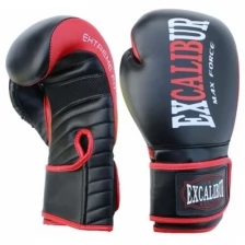 Перчатки боксерские Excalibur 8063/02 Black/Red PU 14 унций